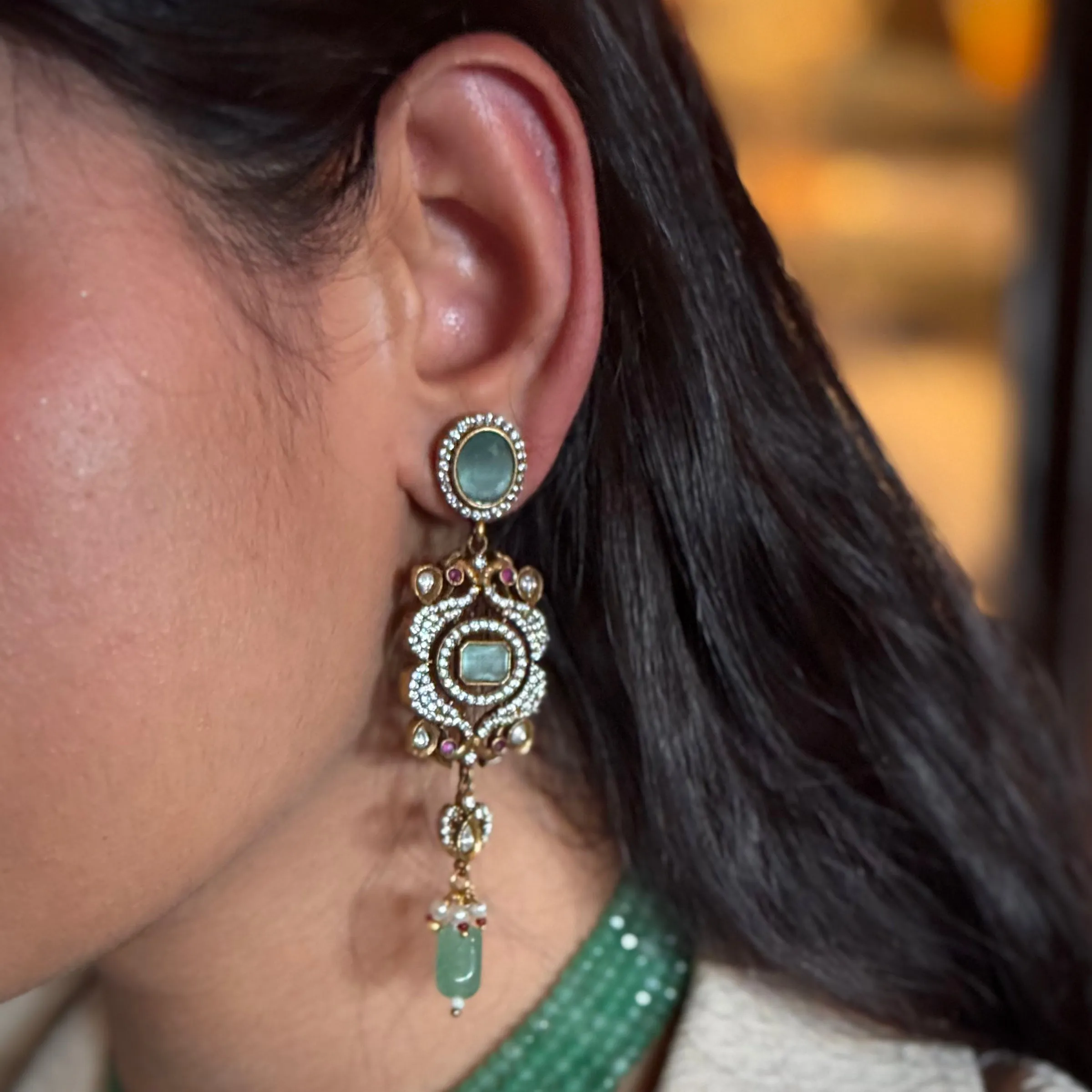 Annetta Earrings sold by Veronica Tharmalingam product image thumbnail 5