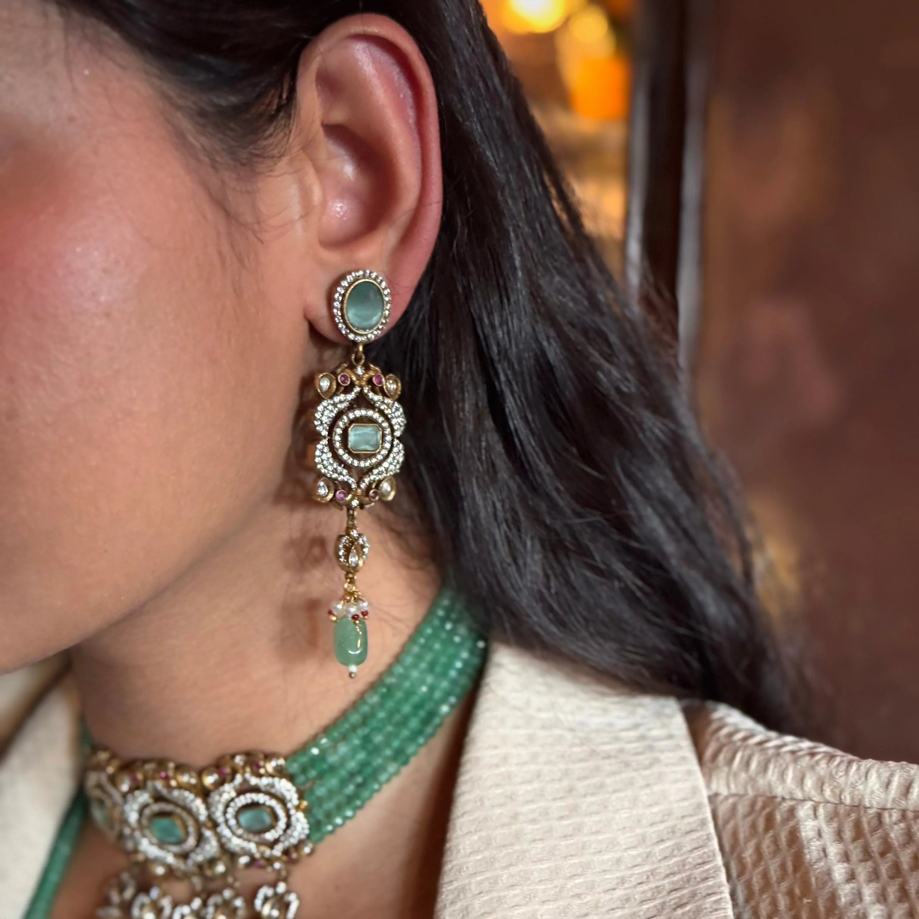 Annetta Earrings sold by Veronica Tharmalingam product image thumbnail 3