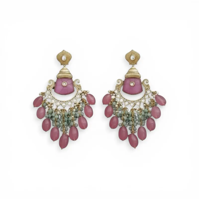 Golu Earrings made by Veronica Tharmalingam