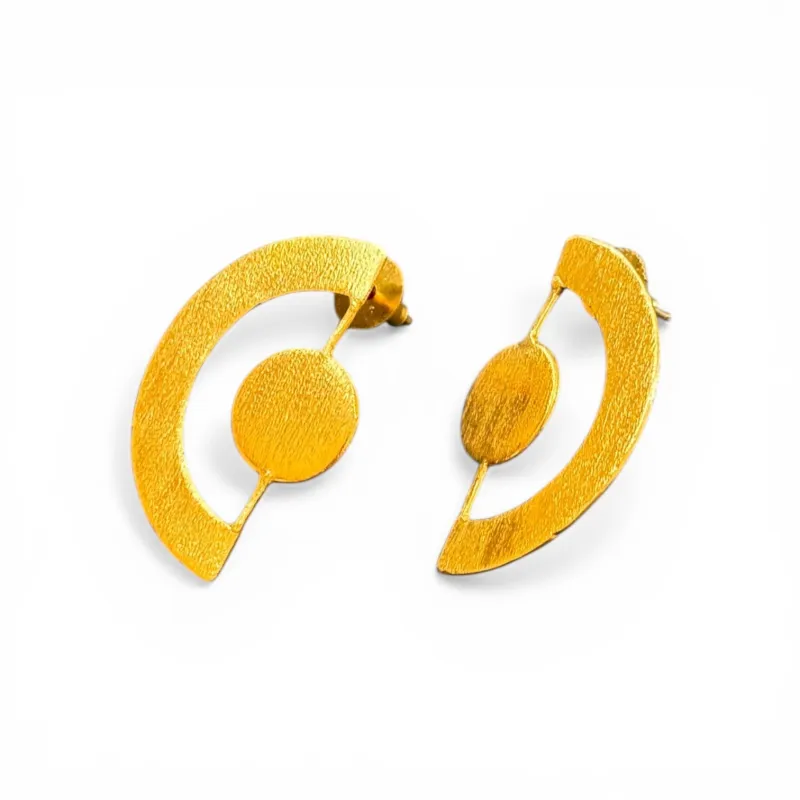 Halo Earrings made by Veronica Tharmalingam