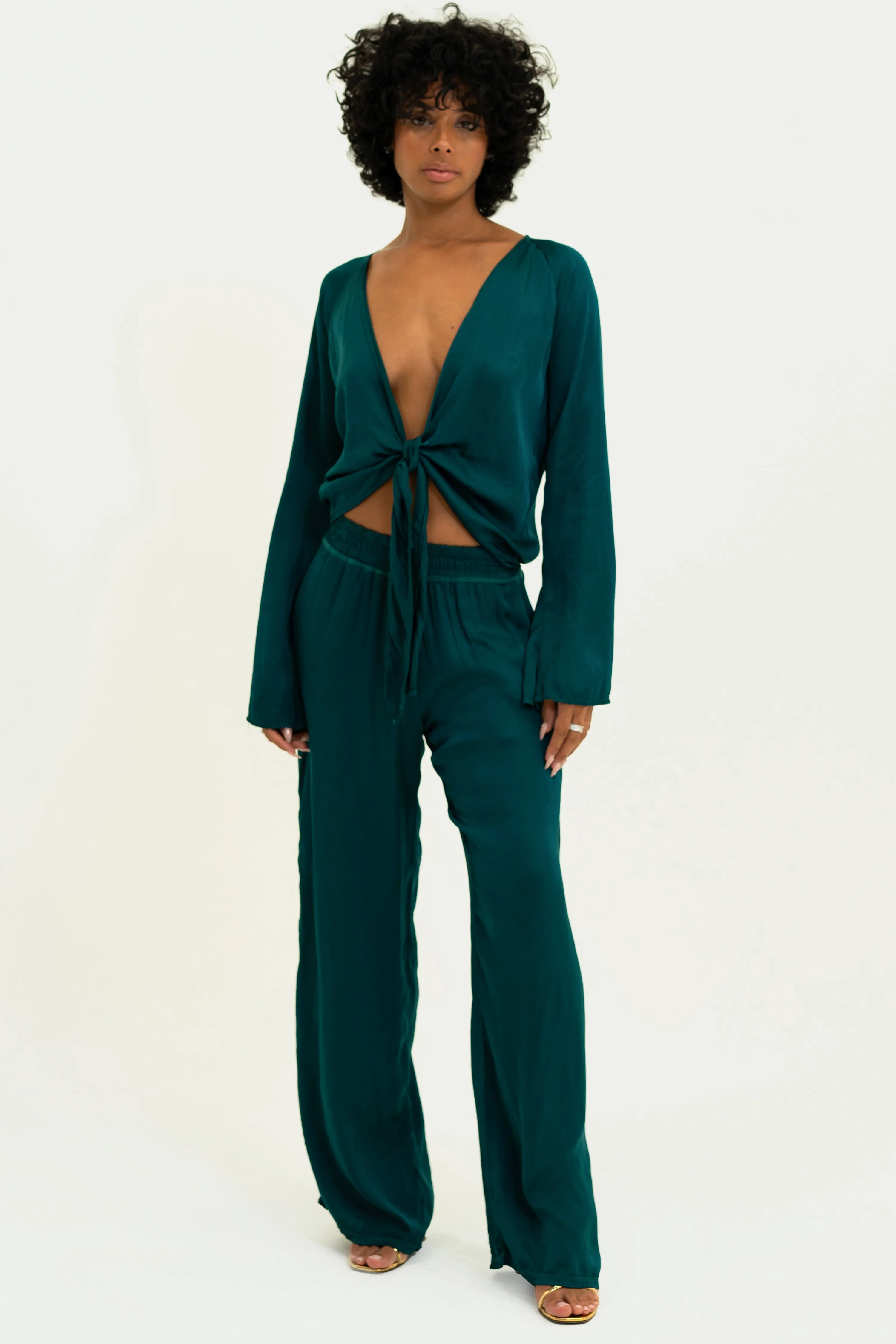 Monaco Pant - Jade sold by Vintage Souls