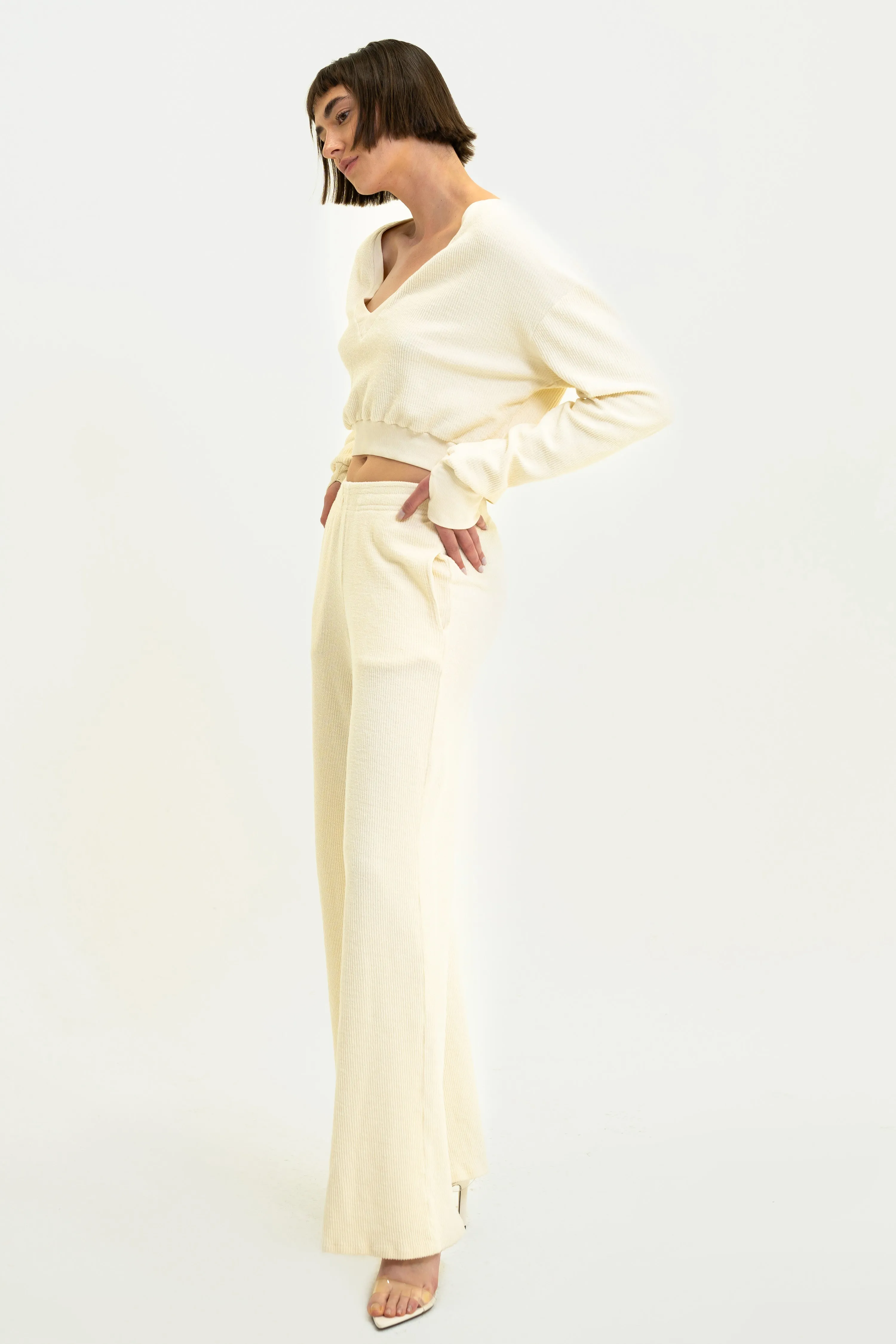 Aspen Straight Leg - Winter White sold by Vintage Souls product image thumbnail 2