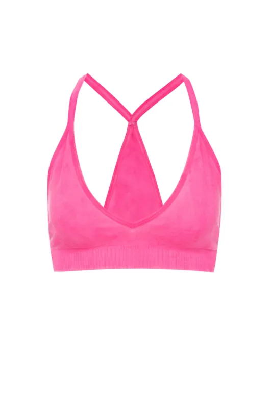 Riot Seamless Bra - Hot Pink sold by Vintage Souls