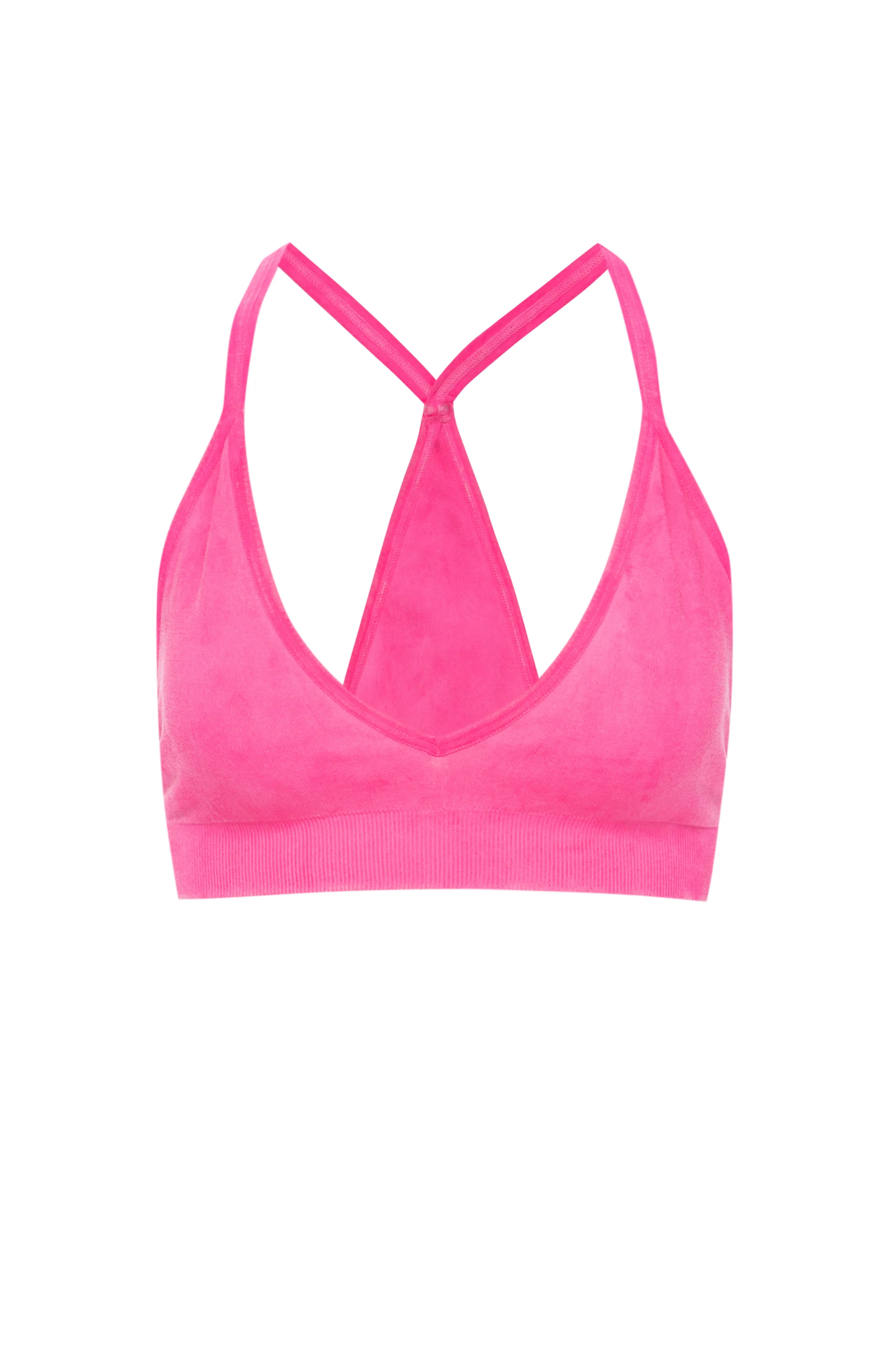 Riot Seamless Bra - Hot Pink sold by Vintage Souls