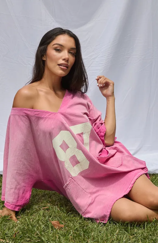 '87 Tunic - Rose Pink sold by Vintage Souls