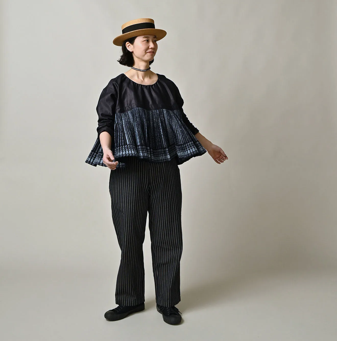 Indigo Bassen Sarasa Blouse sold by 45r product image thumbnail 2