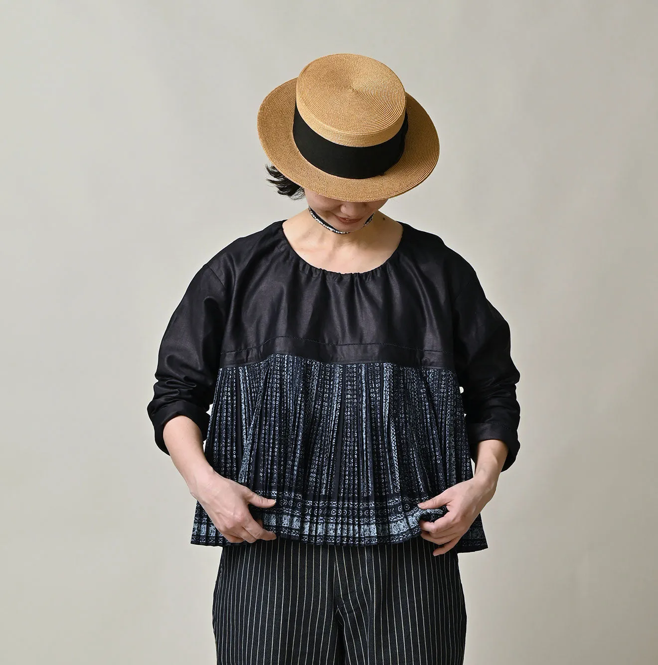 Indigo Bassen Sarasa Blouse sold by 45r product image thumbnail 3