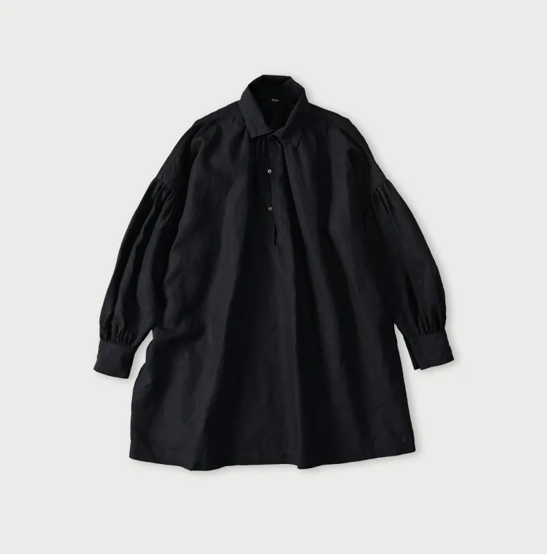 Indigo 60 Linen Smock Shirt made by 45r