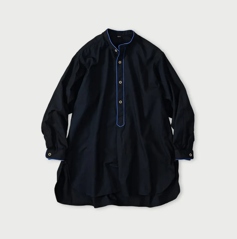 Indigo Supima Oxford 908 Pajama Shirt made by 45r