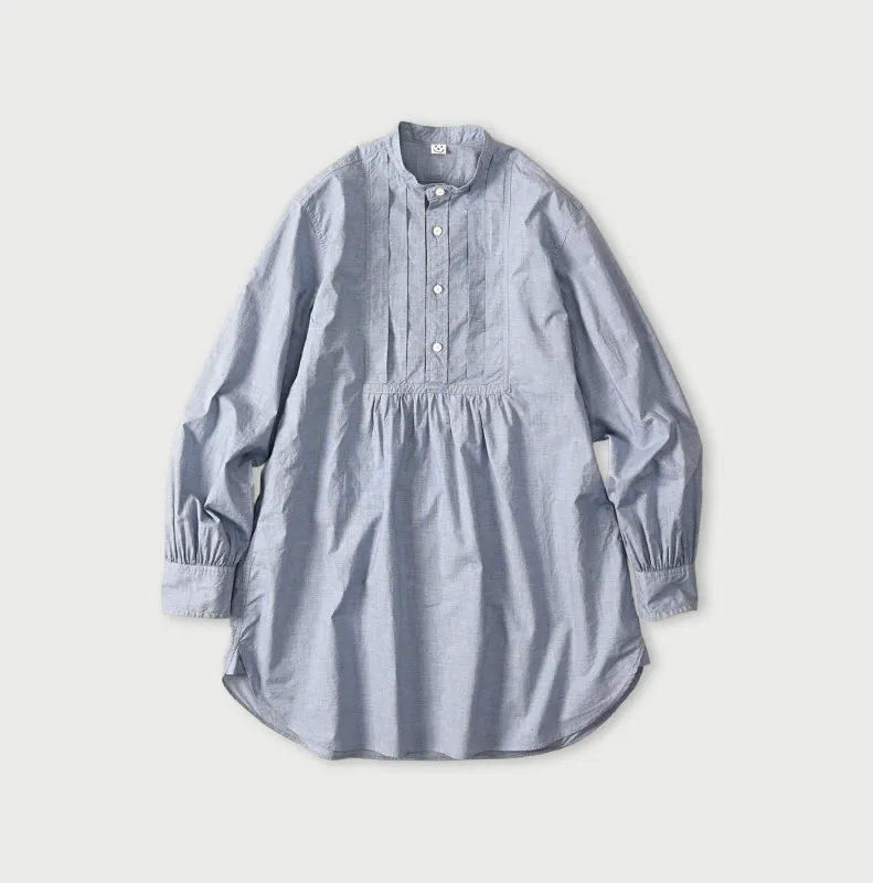 Batiste 908 Tuck Stand Collar Shirt made by 45r