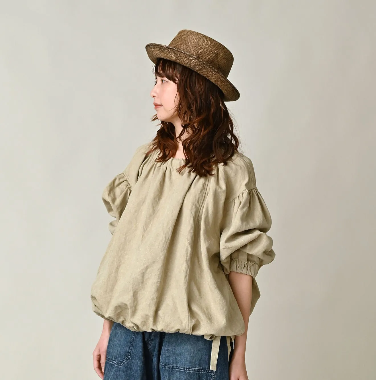 Linen Sack Blouse sold by 45r product image thumbnail 5