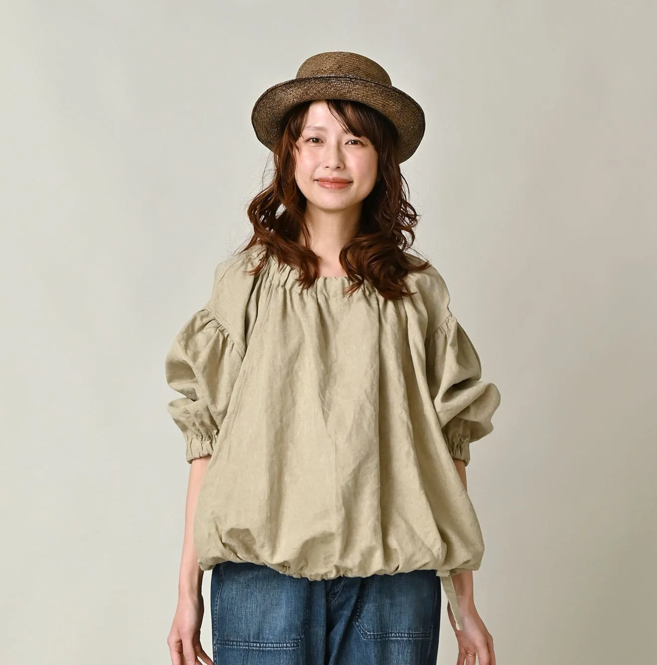 Linen Sack Blouse sold by 45r product image thumbnail 4