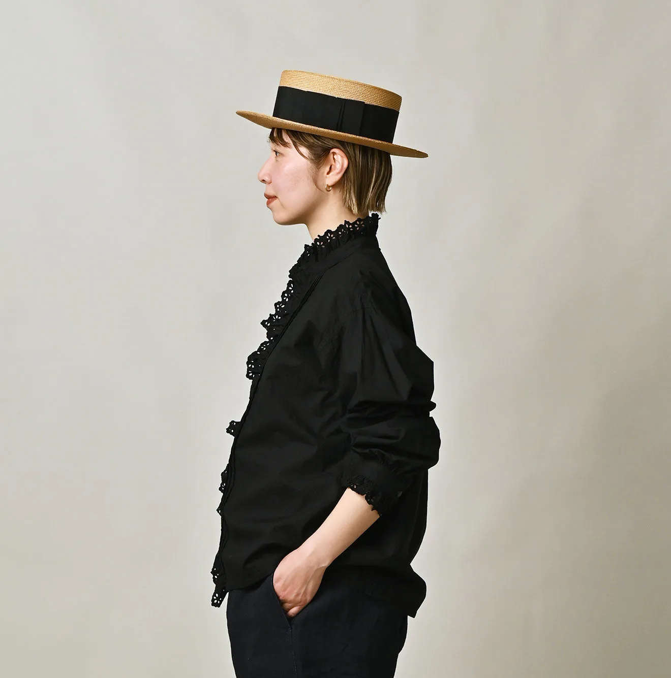 Supima Batistie Cutwork Blouse sold by 45r product image thumbnail 4