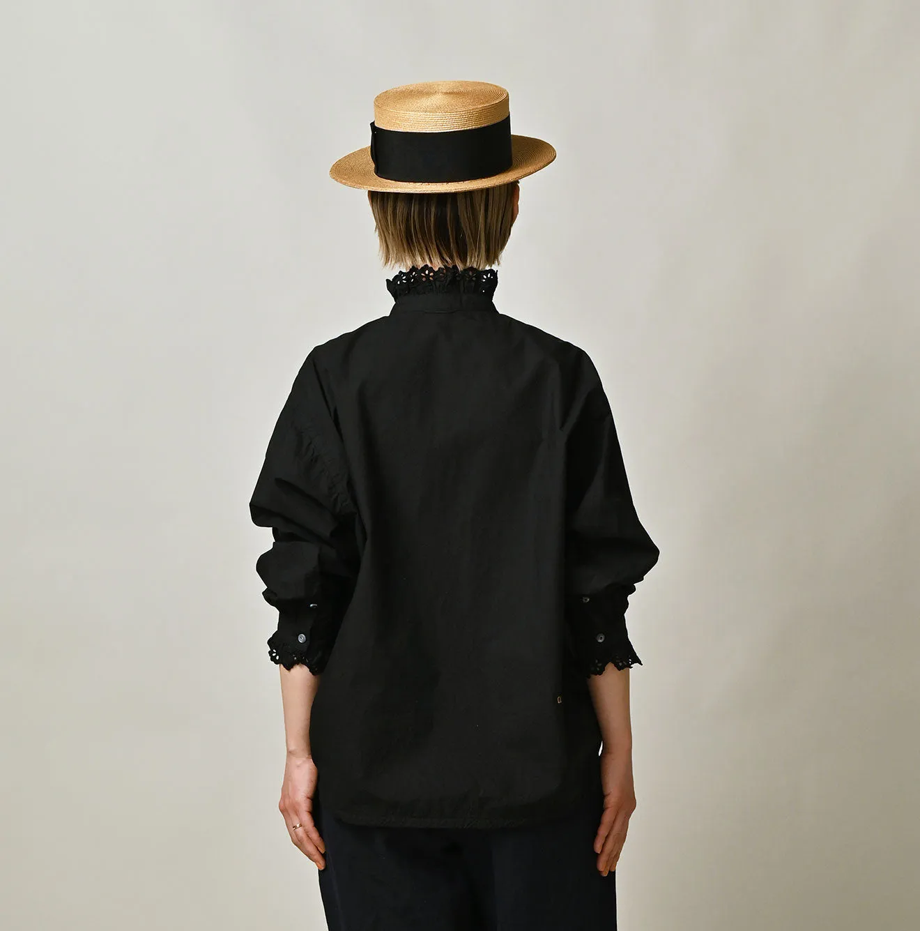 Supima Batistie Cutwork Blouse sold by 45r product image thumbnail 5