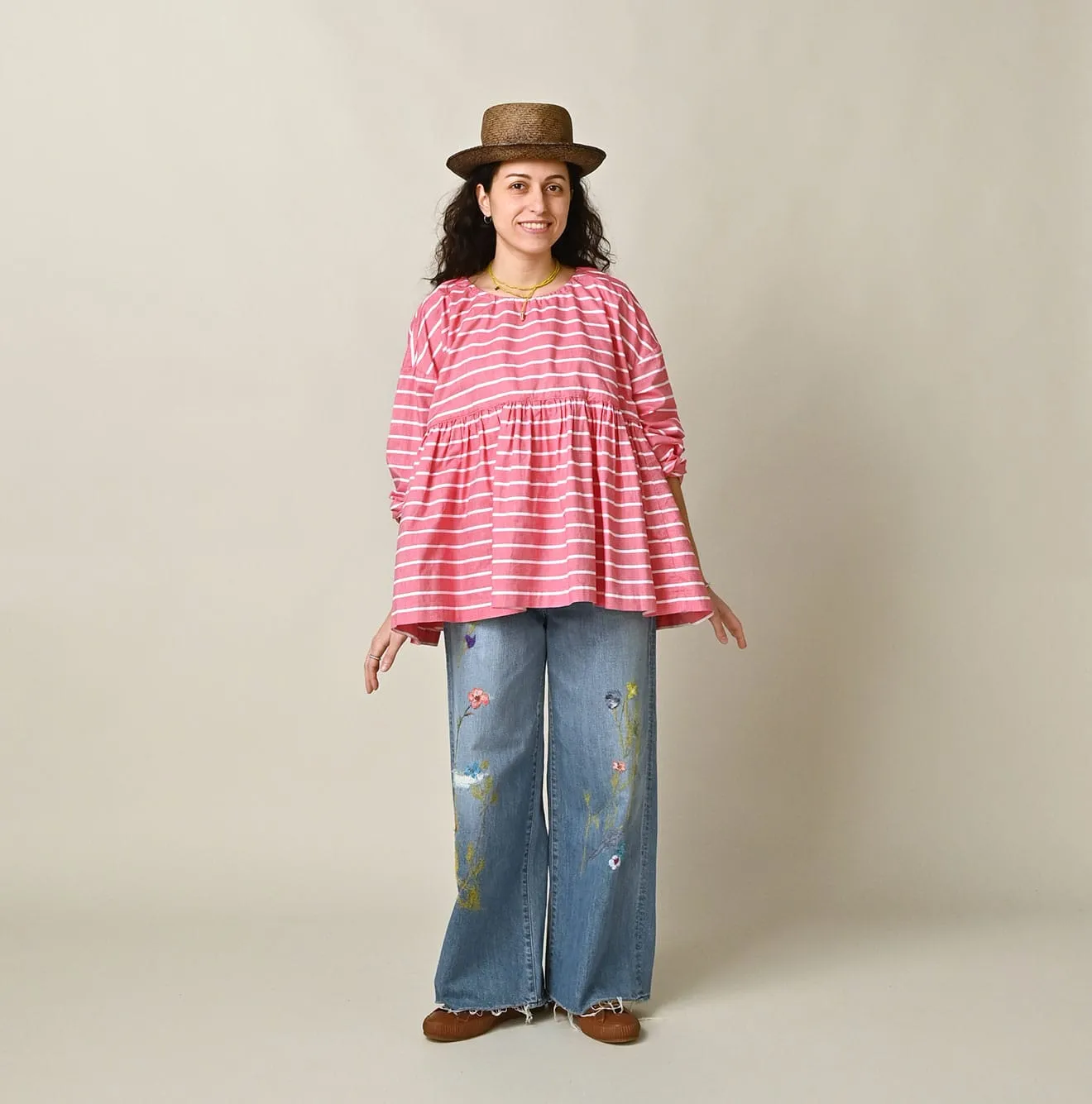 ONEONE Treasure Gathered Blouse sold by 45r product image thumbnail 5