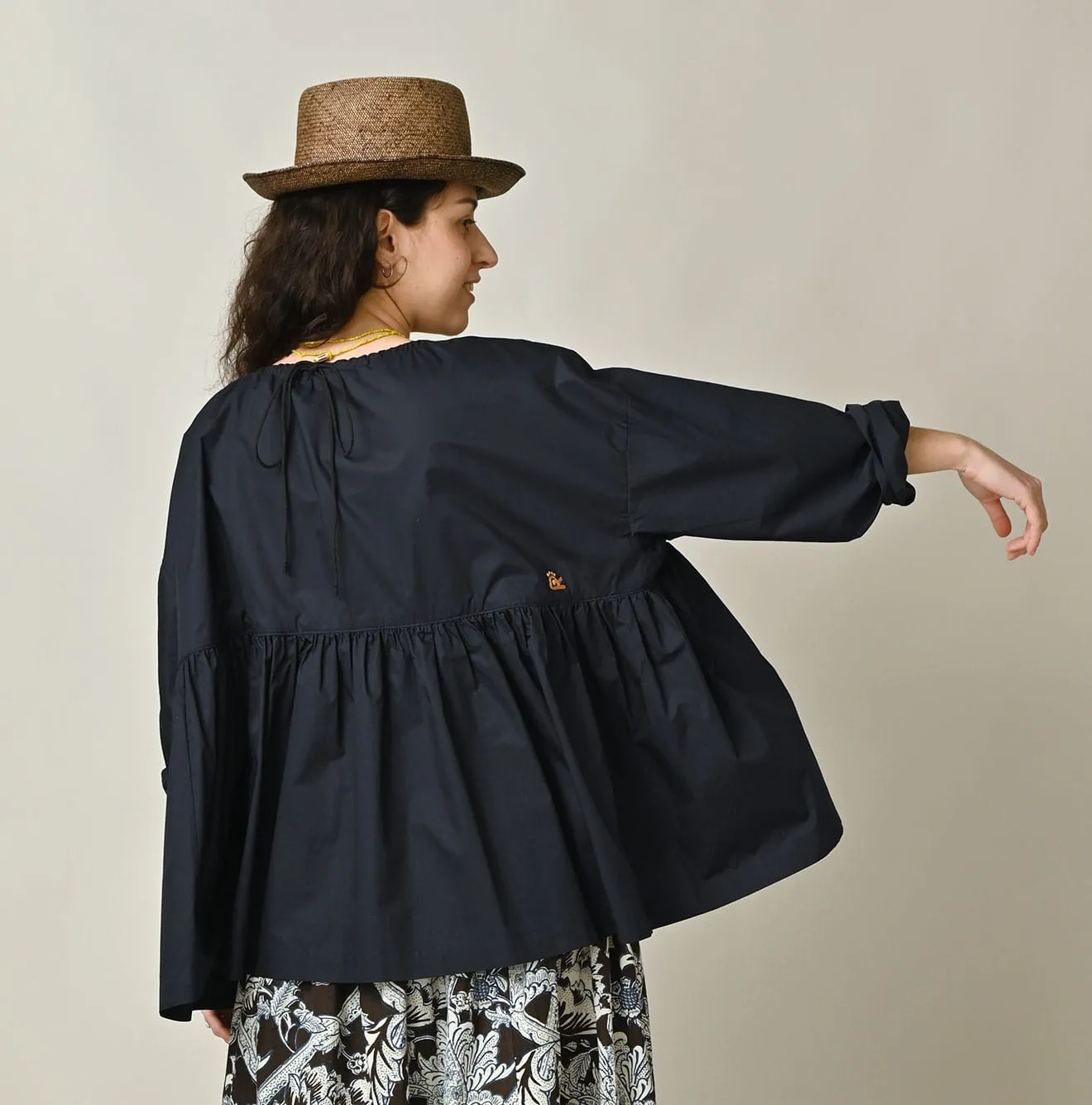 ONEONE Treasure Gathered Blouse sold by 45r product image thumbnail 4