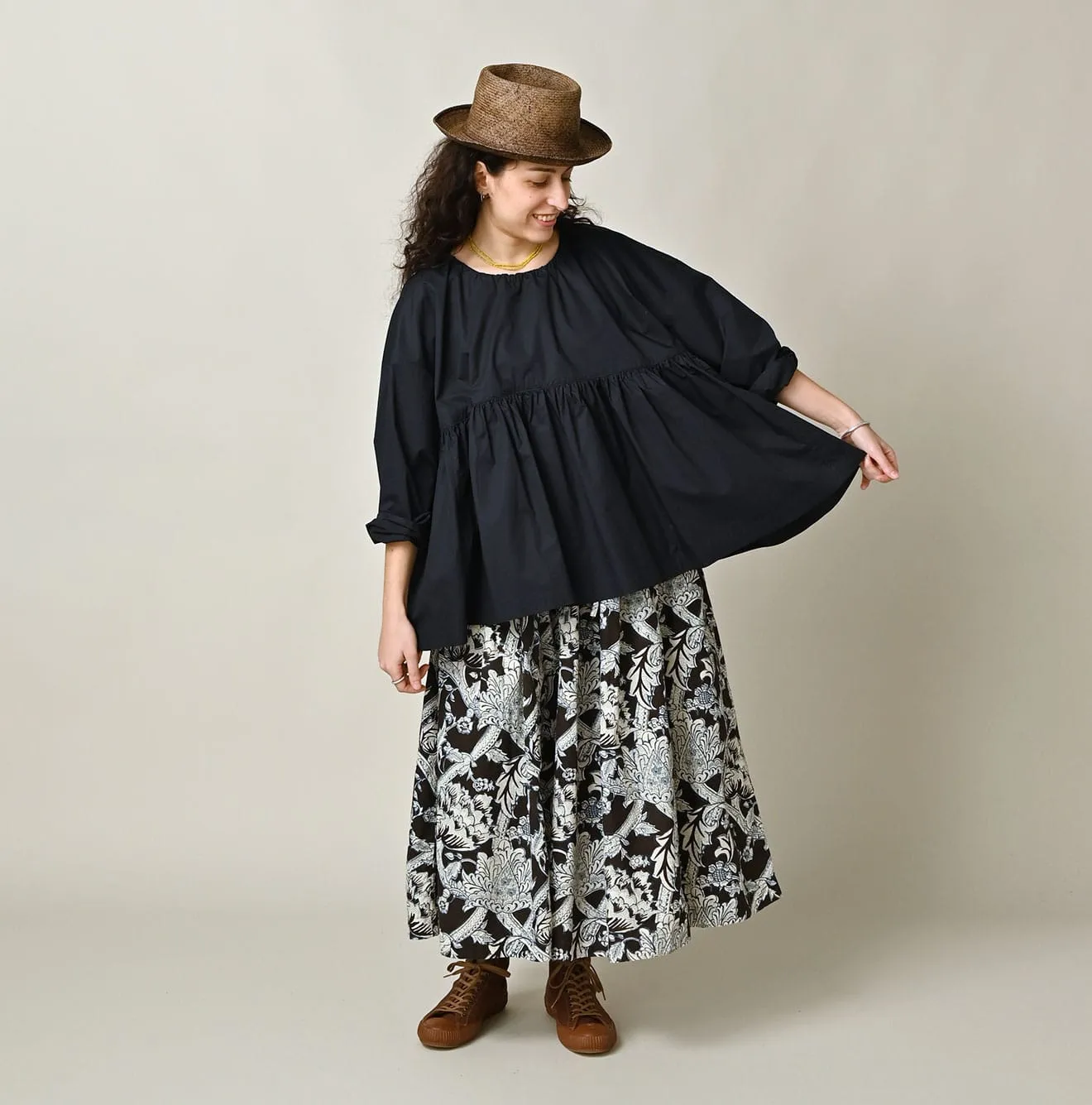 ONEONE Treasure Gathered Blouse sold by 45r product image thumbnail 5