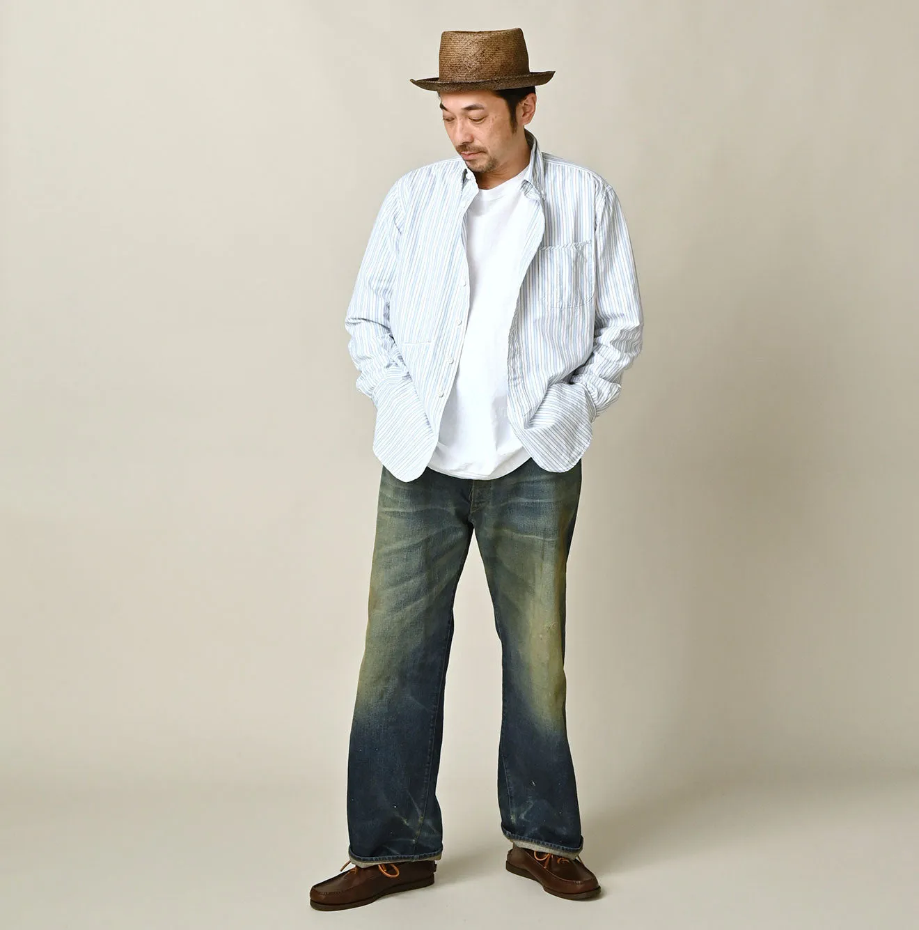 Miko 908 Loafer Buttondown Shirt sold by 45r product image thumbnail 3