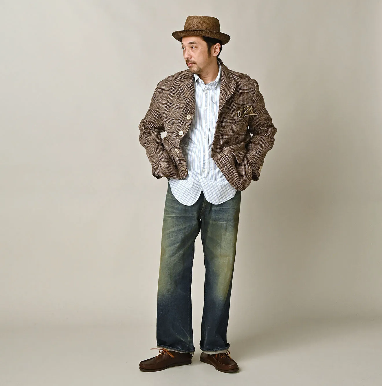 Cotton Linen Tweed 908 Jacket sold by 45r product image thumbnail 2