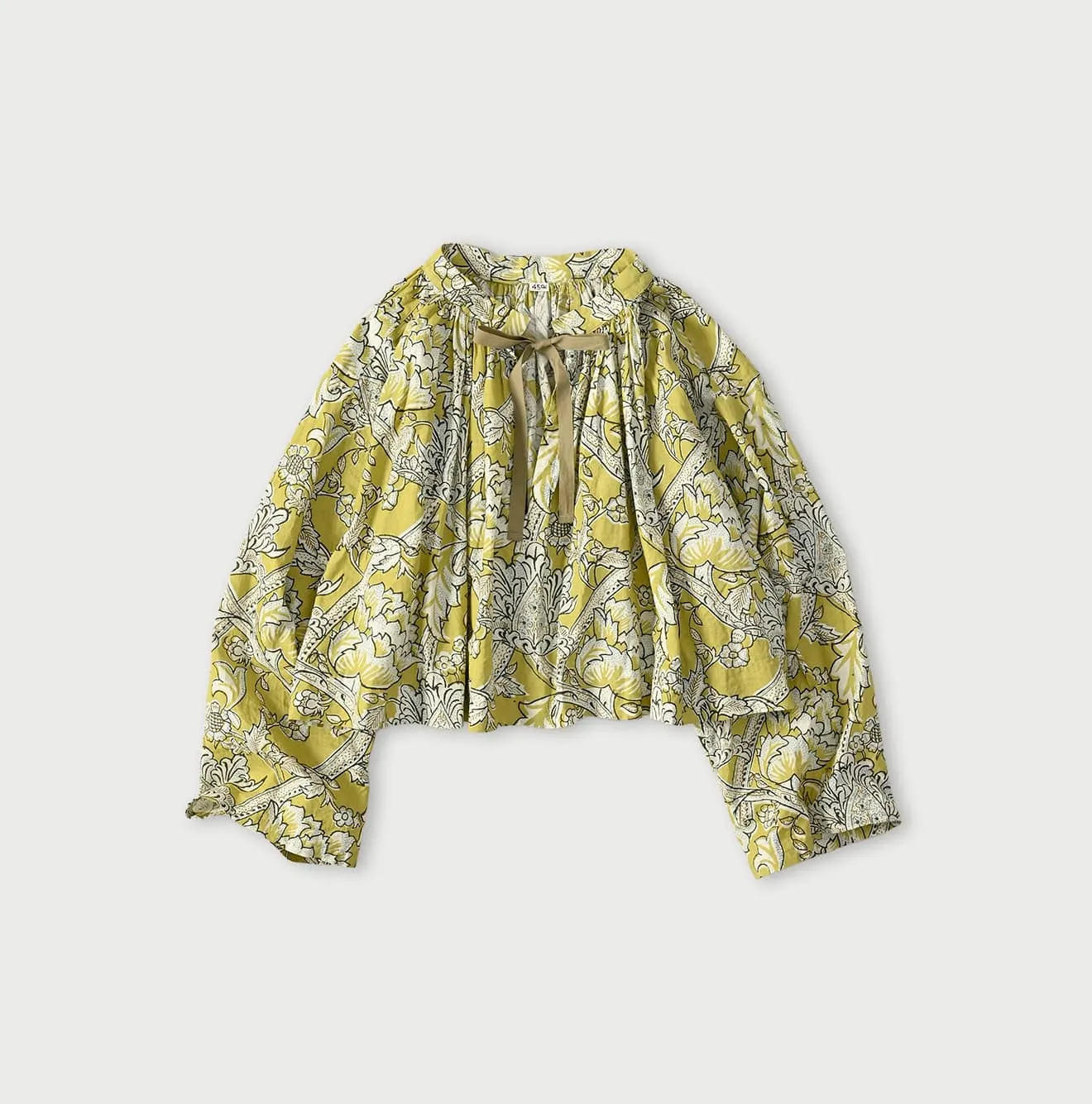 Khadi Flower Sarasa Chouchou Smocking Blouse sold by 45r