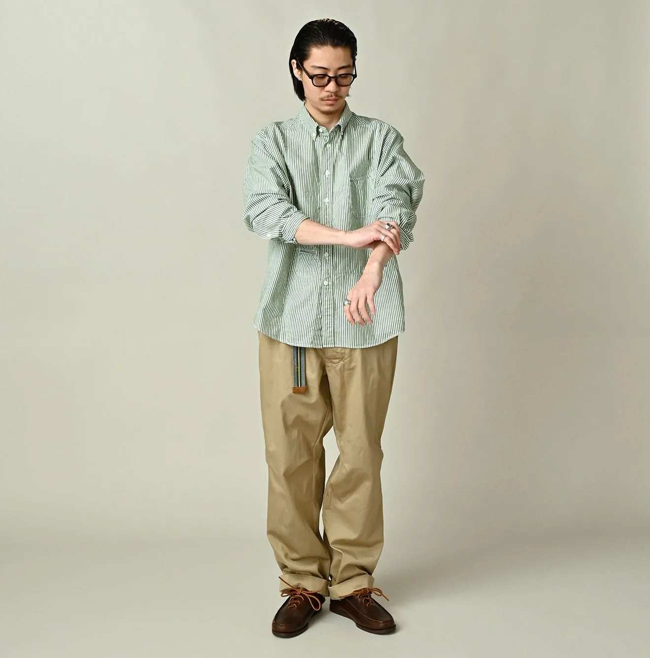 Supima Oxford 908 Ocean Sail Shirt sold by 45r product image thumbnail 3