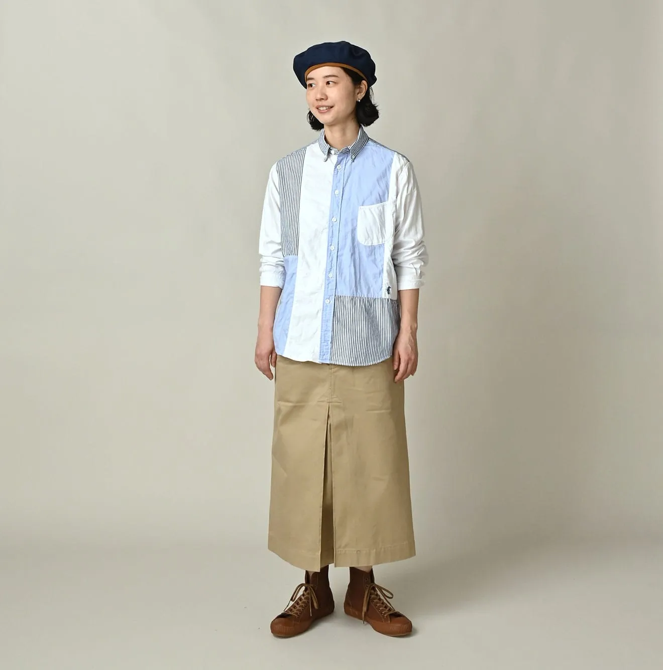 Supima Oxford 908 Happy Ocean Sail Shirt sold by 45r product image thumbnail 3