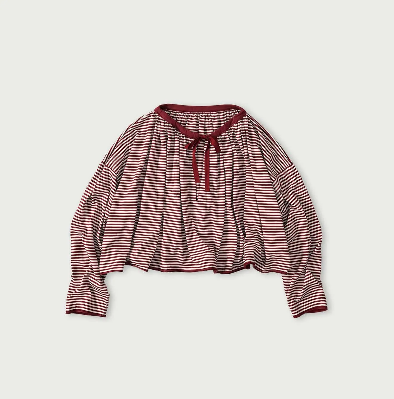 Supima Tenjiku Gathered Blouse sold by 45r