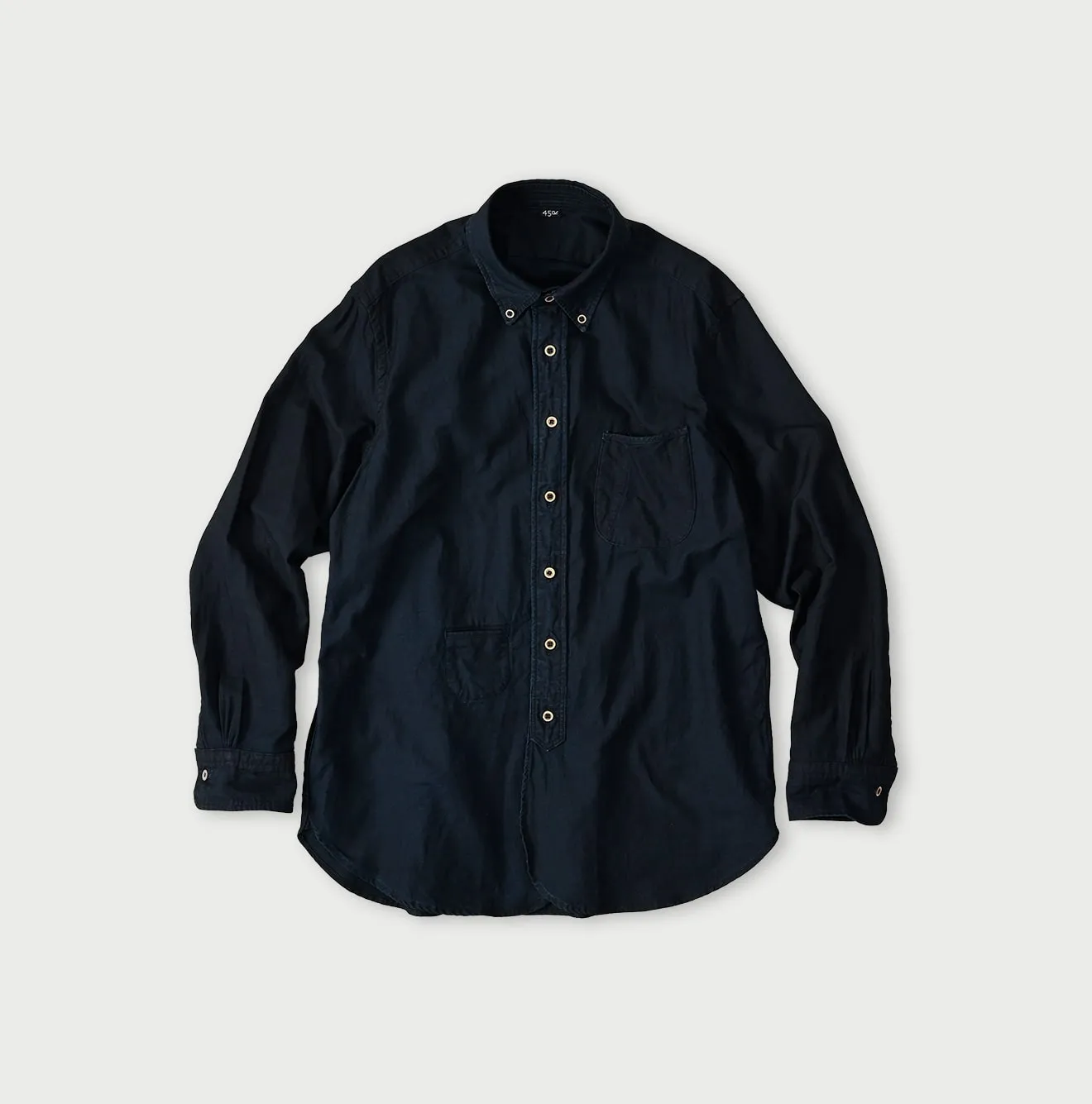 Indigo Supima Oxford 908 Loafer Shirt sold by 45r