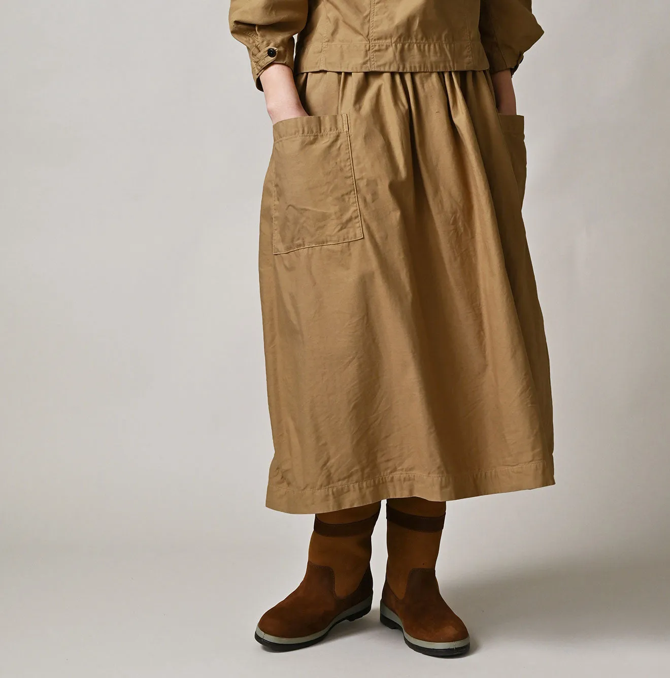 Back Sateen Apron Skirt sold by 45r product image thumbnail 3