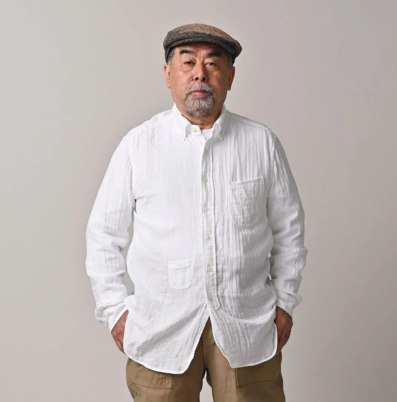 Gauze Doublecloth 908 Loafer Shirt sold by 45r product image thumbnail 3