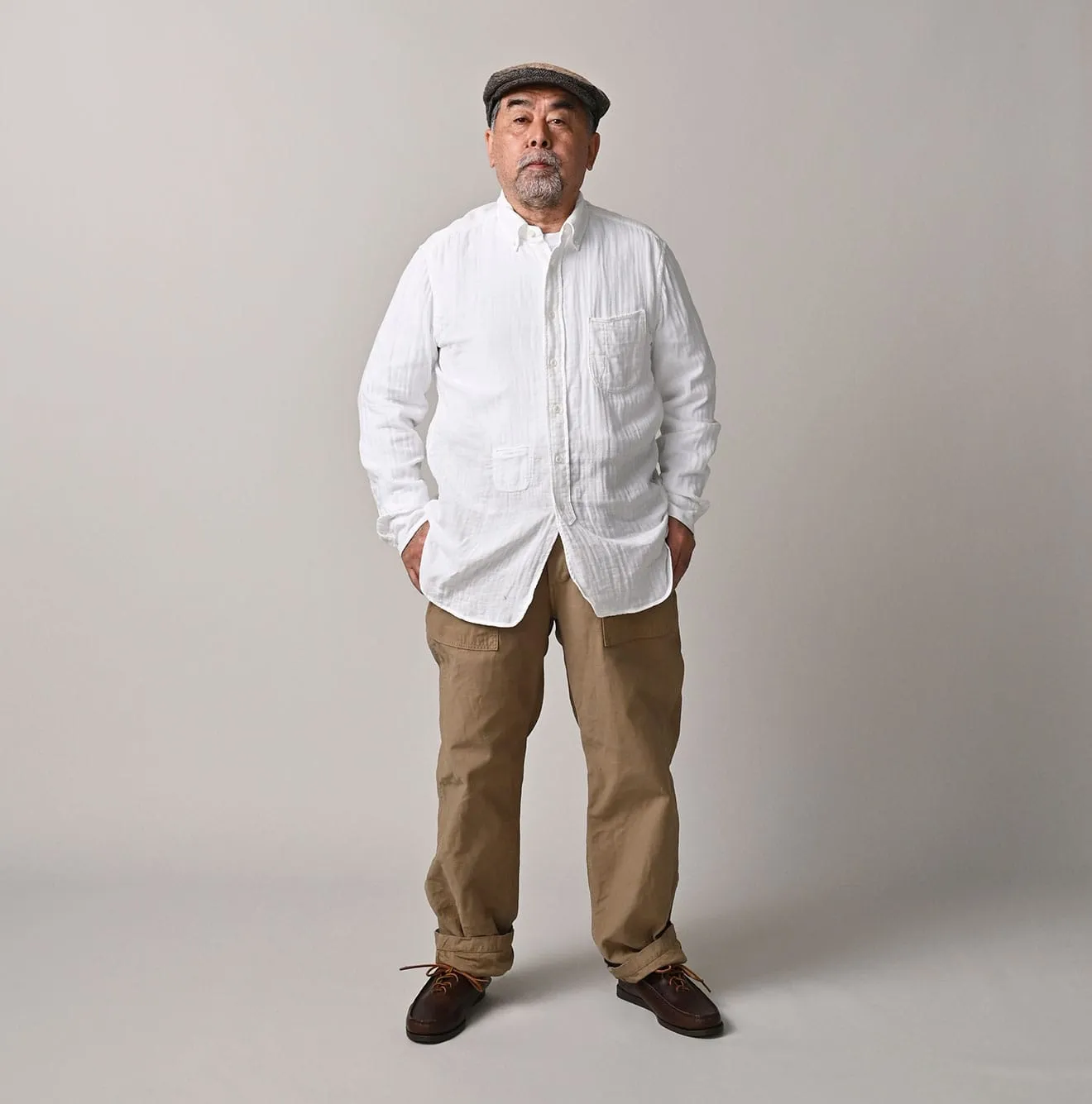 Gauze Doublecloth 908 Loafer Shirt sold by 45r product image thumbnail 2