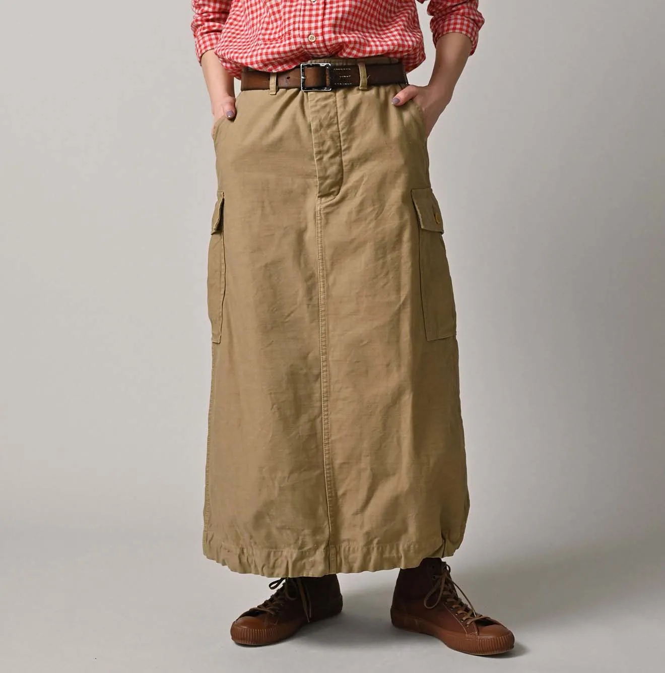 Back Sateen Cargo Skirt sold by 45r product image thumbnail 2