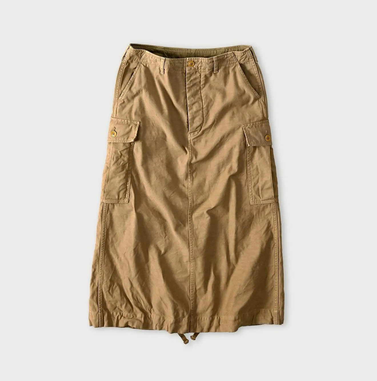 Back Sateen Cargo Skirt sold by 45r