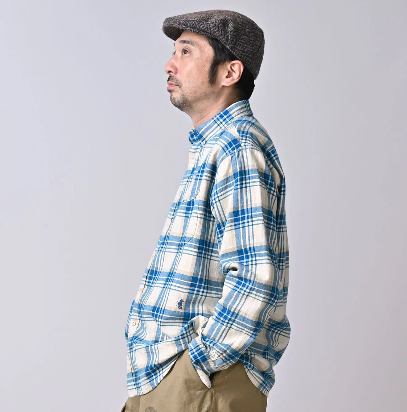 Doublecloth 908 Ocean Buttondown Shirt sold by 45r product image thumbnail 5