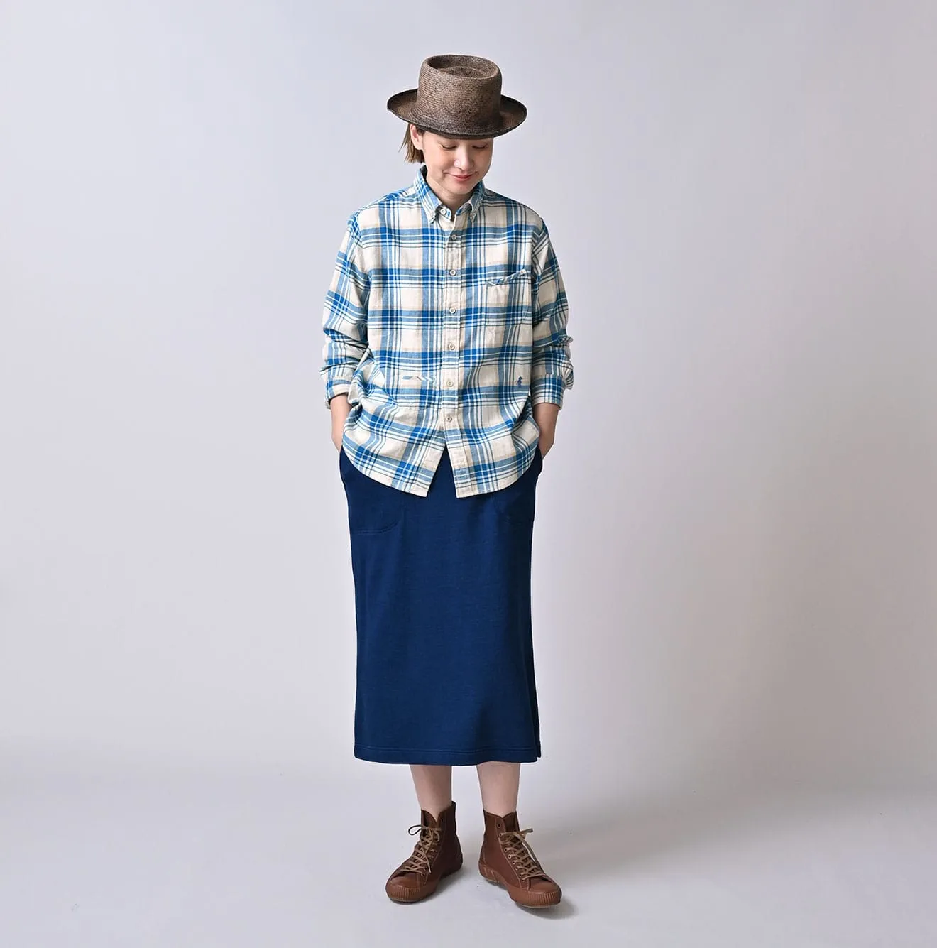 Doublecloth 908 Ocean Buttondown Shirt sold by 45r product image thumbnail 3