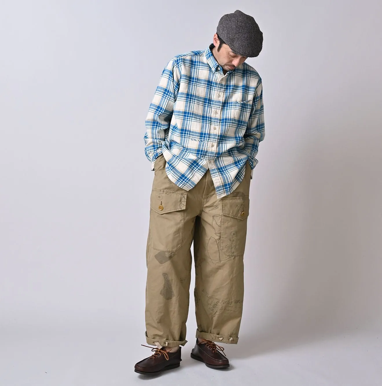 Doublecloth 908 Ocean Buttondown Shirt sold by 45r product image thumbnail 2