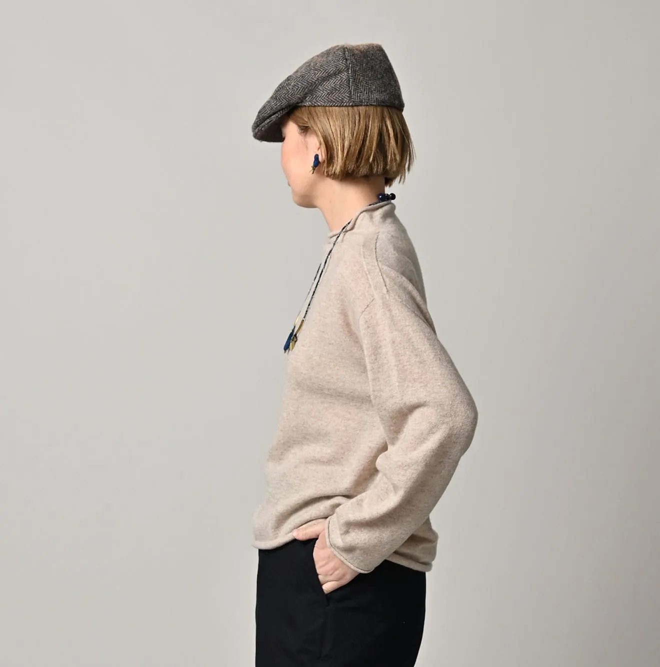 ONEONE Treasure Cashmere Wool Linen 12-Gauge Sweater sold by 45r product image thumbnail 4