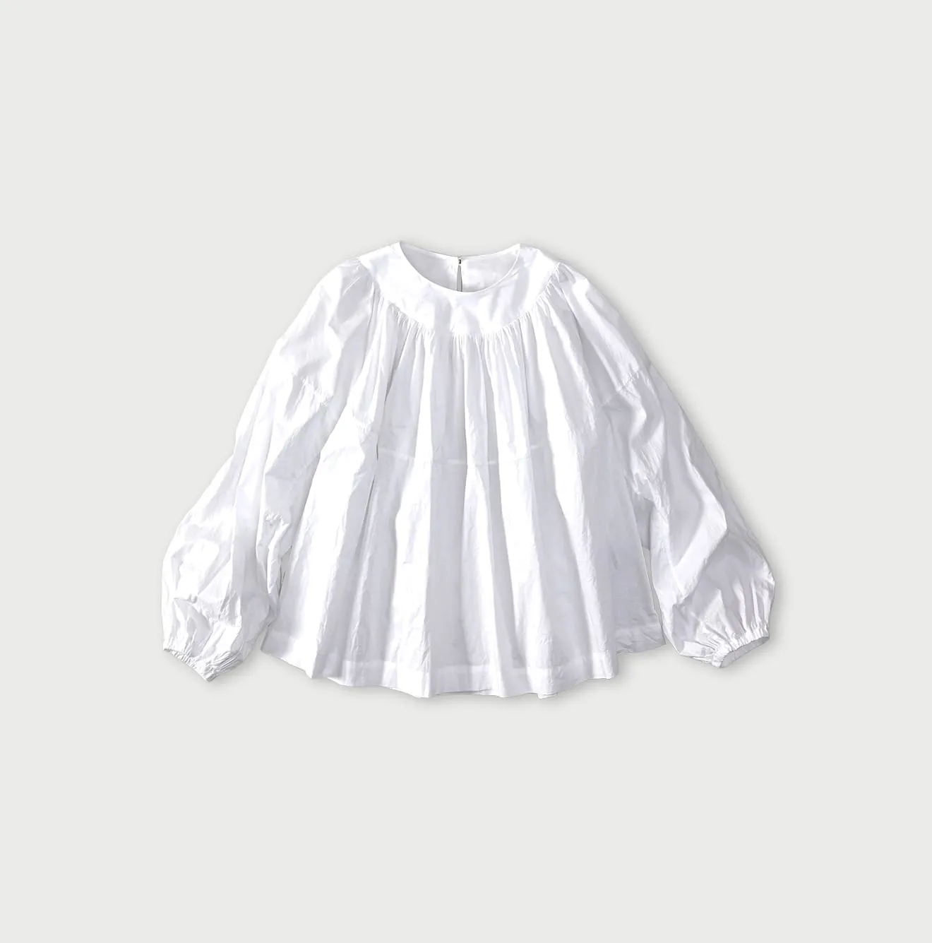 Supima Batiste Tuck-Gather Blouse sold by 45r