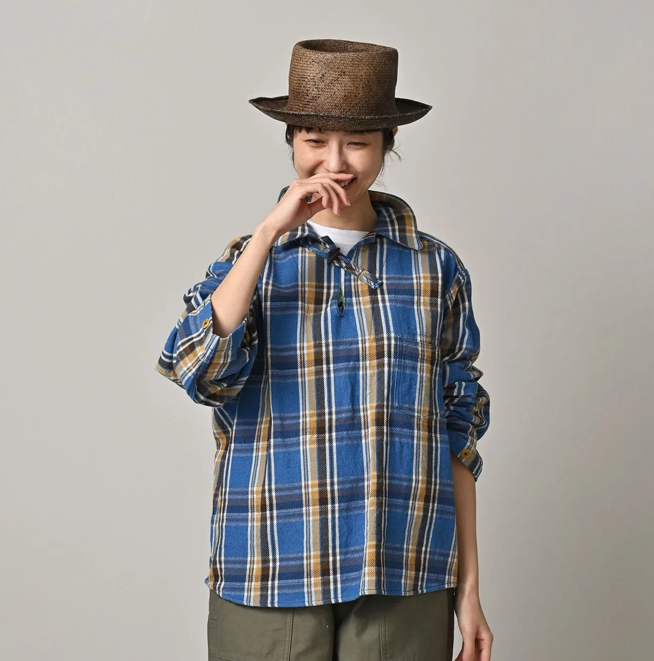Zakkuri Flannel 908 Duffer Shirt sold by 45r product image thumbnail 4