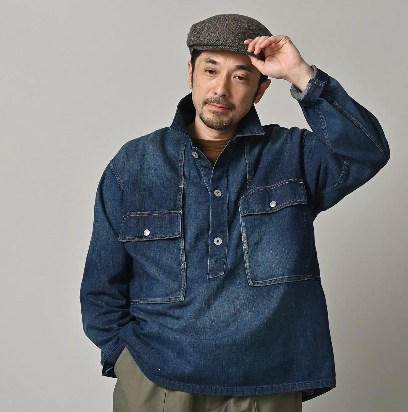45 Petit Denim Bush Shirt Distressed sold by 45r product image thumbnail 2