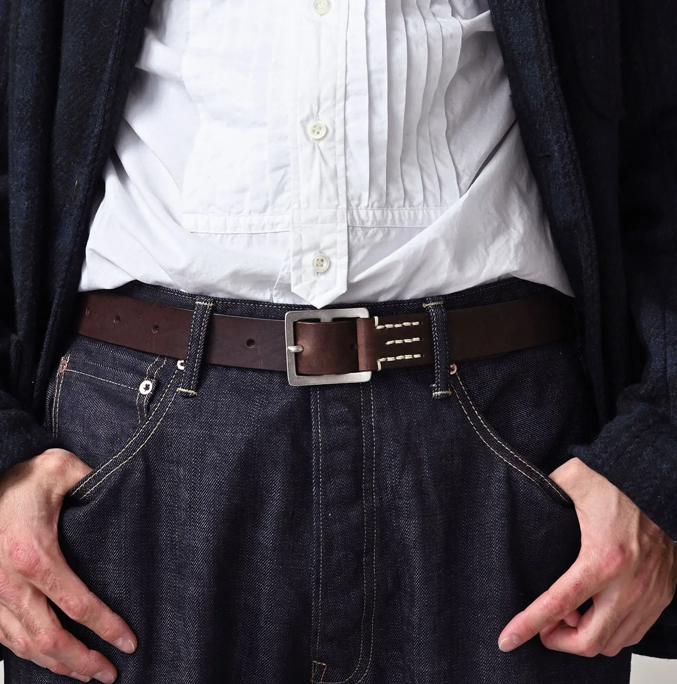 Vintage Leather Belt Medium sold by 45r product image thumbnail 5