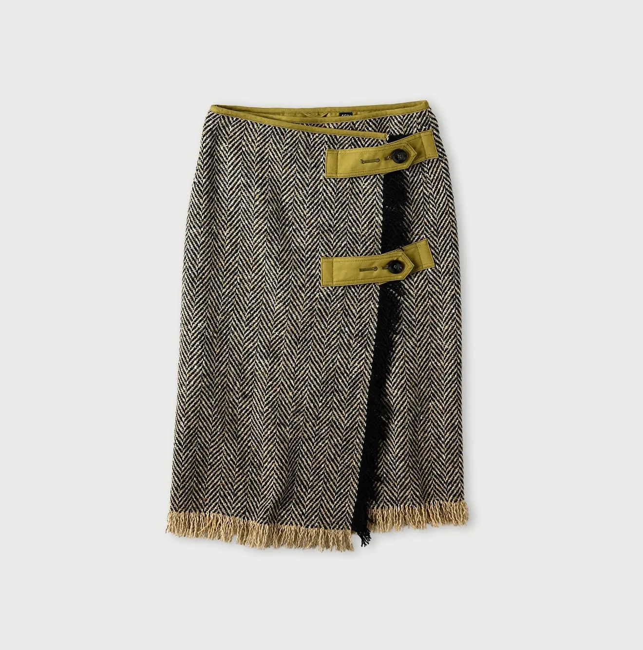 Donegal Tweed Wrap Skirt sold by 45r