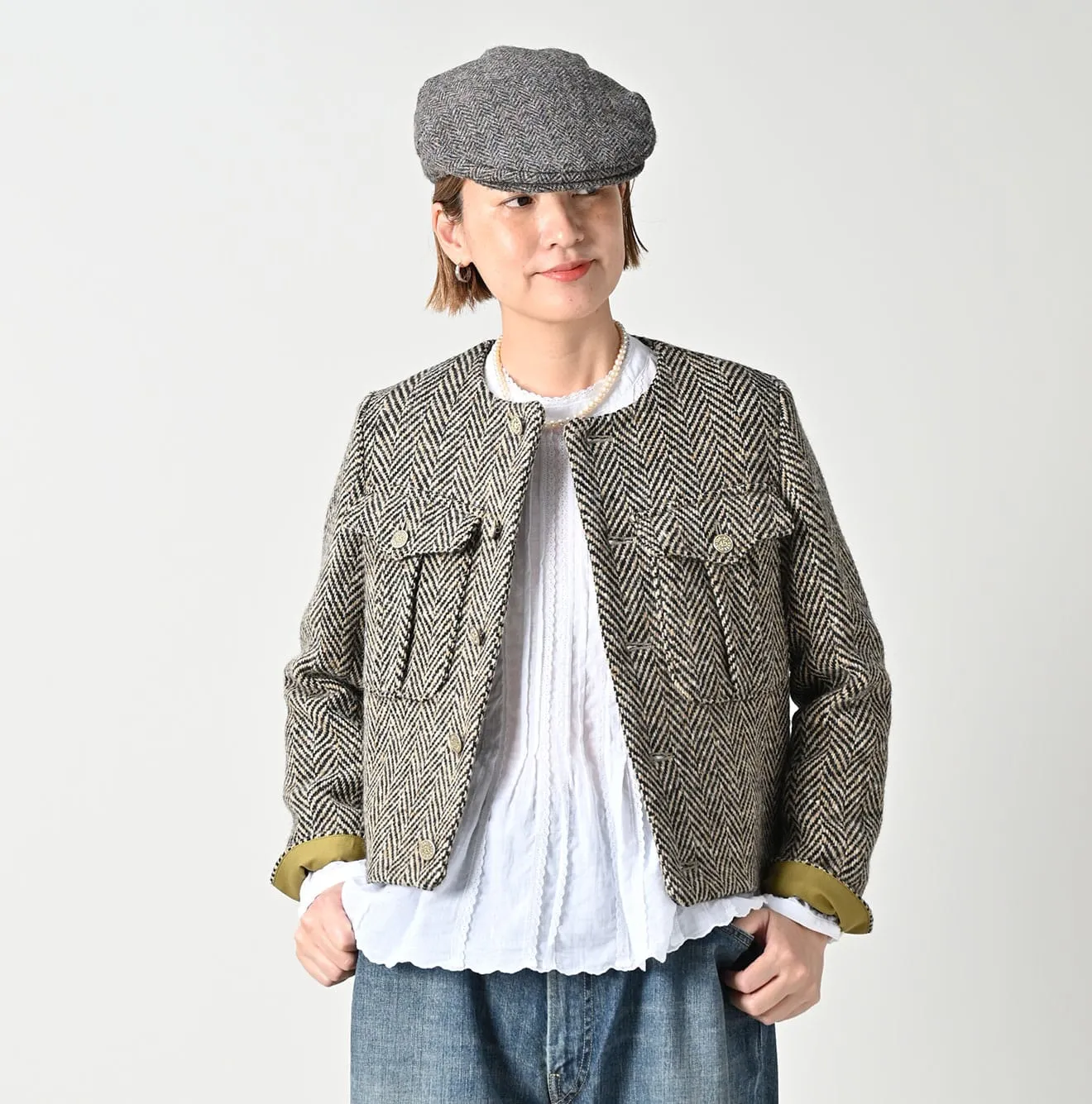 Donegal Tweed Annie Jacket sold by 45r product image thumbnail 3