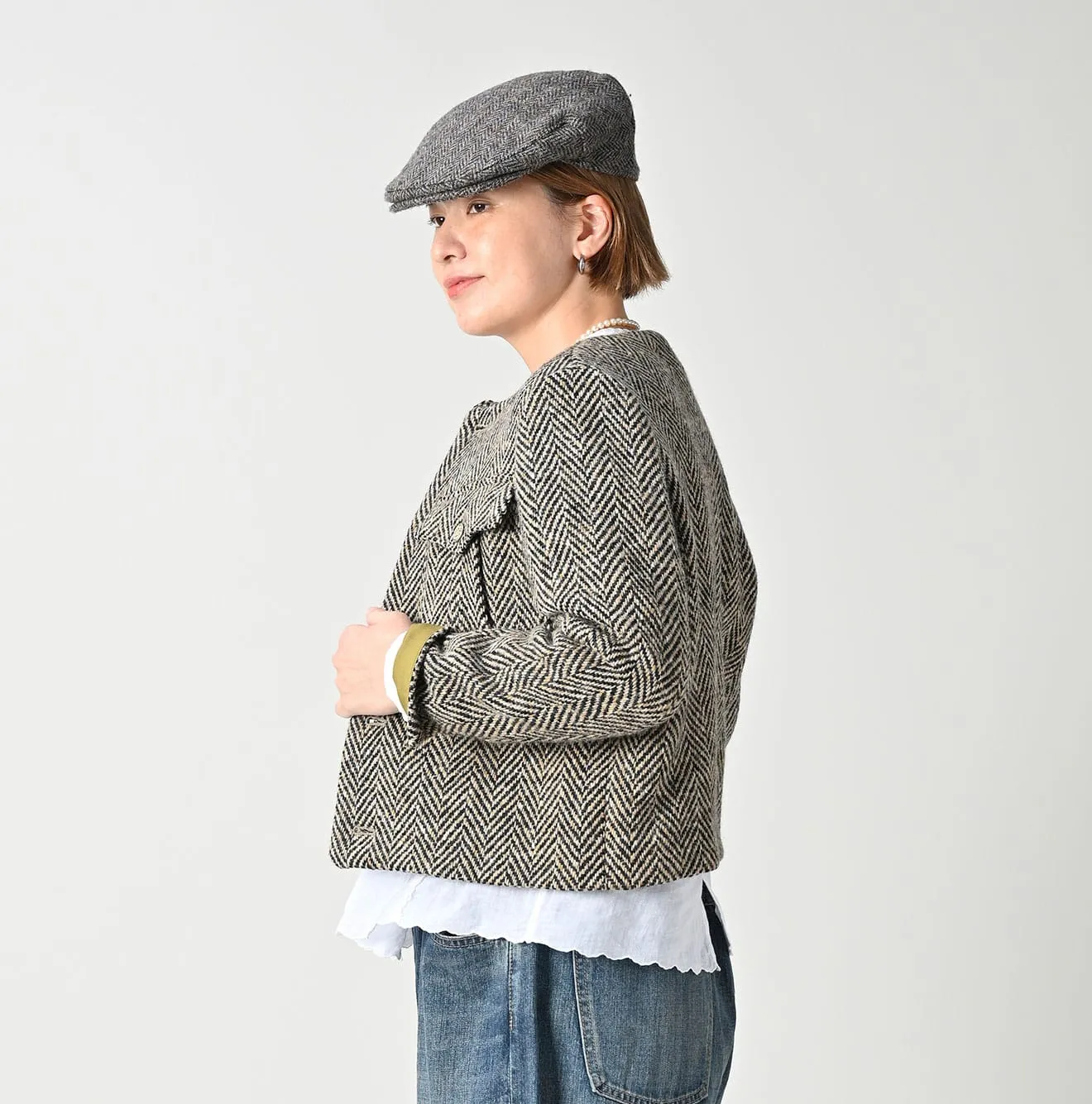 Donegal Tweed Annie Jacket sold by 45r product image thumbnail 4
