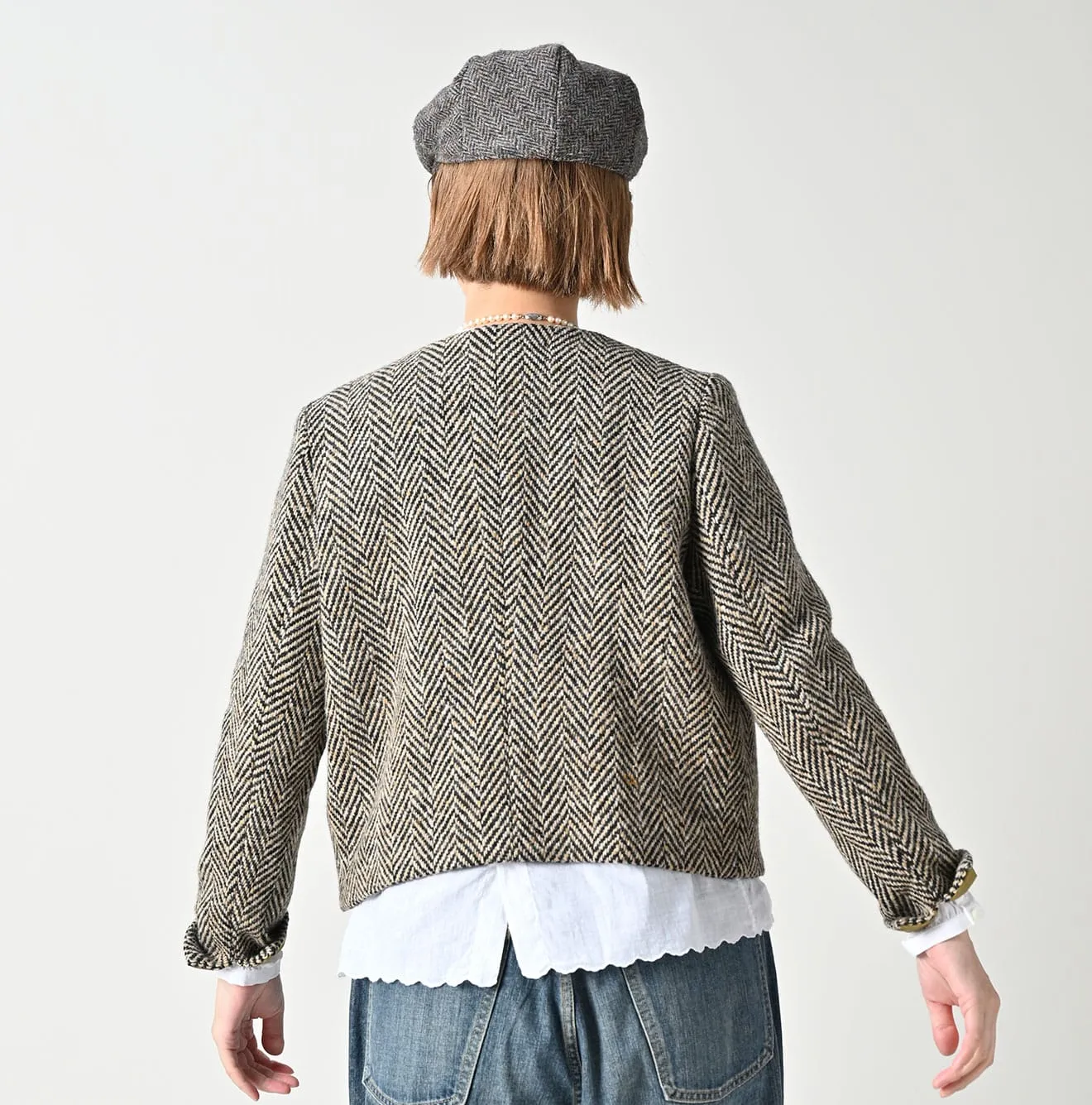 Donegal Tweed Annie Jacket sold by 45r product image thumbnail 5
