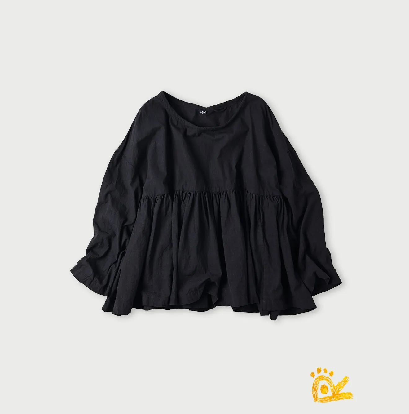 ONEONE Khadi Gathered Blouse sold by 45r product image thumbnail 3