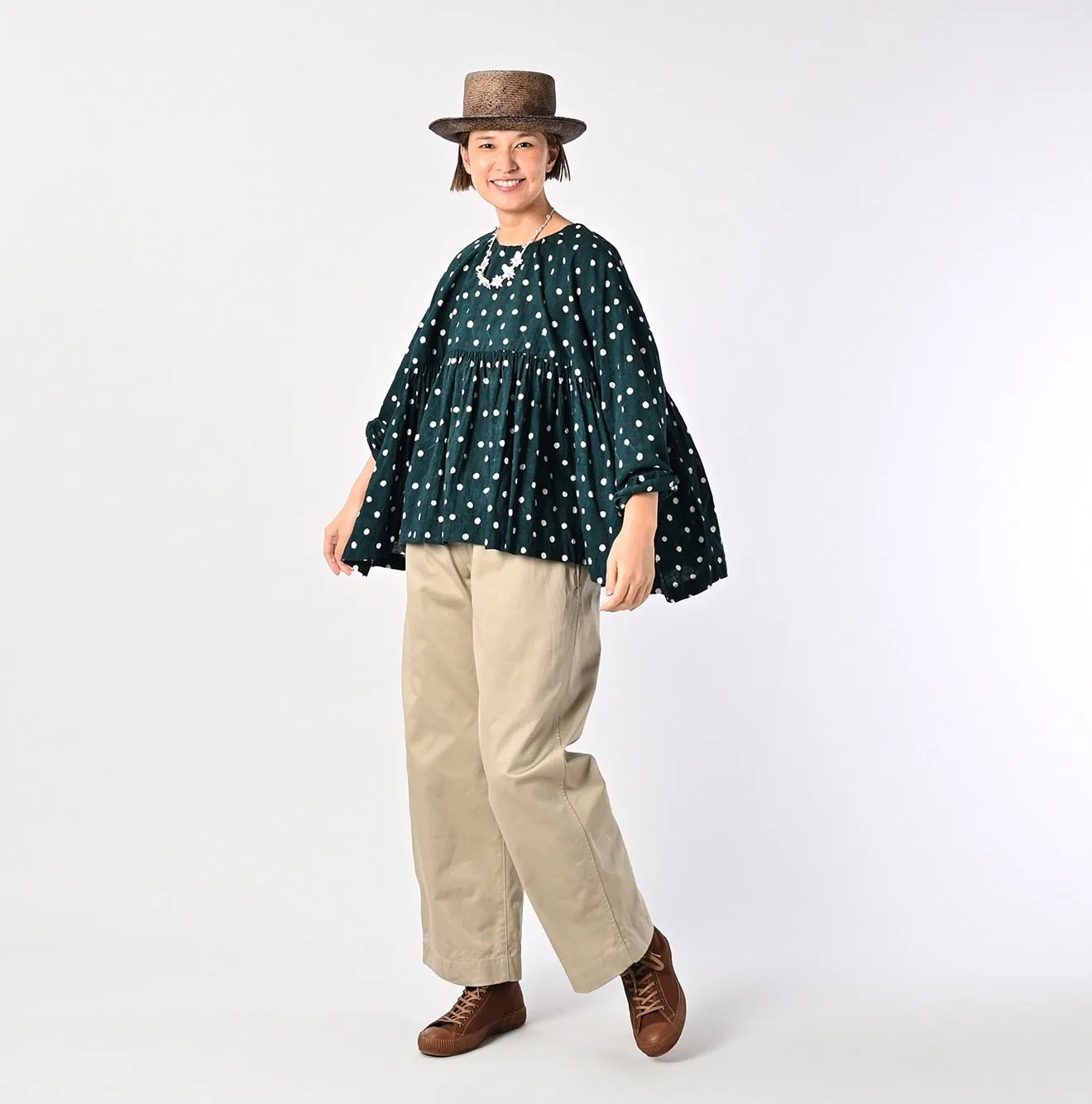 ONEONE Khadi Gathered Blouse sold by 45r product image thumbnail 5