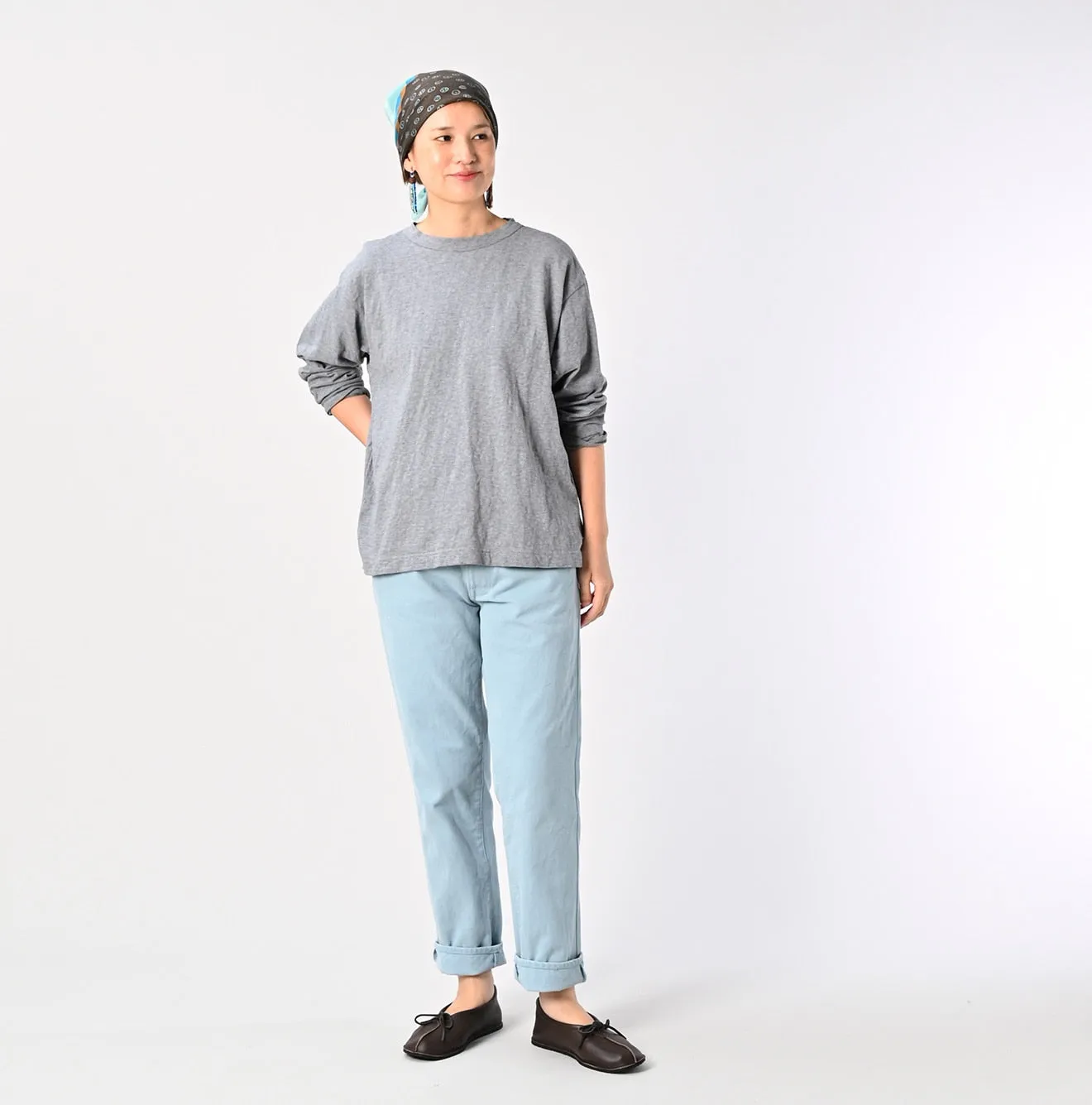 Ocean 908 Long Sleeve T-shirt (Top-dyed) sold by 45r product image thumbnail 2