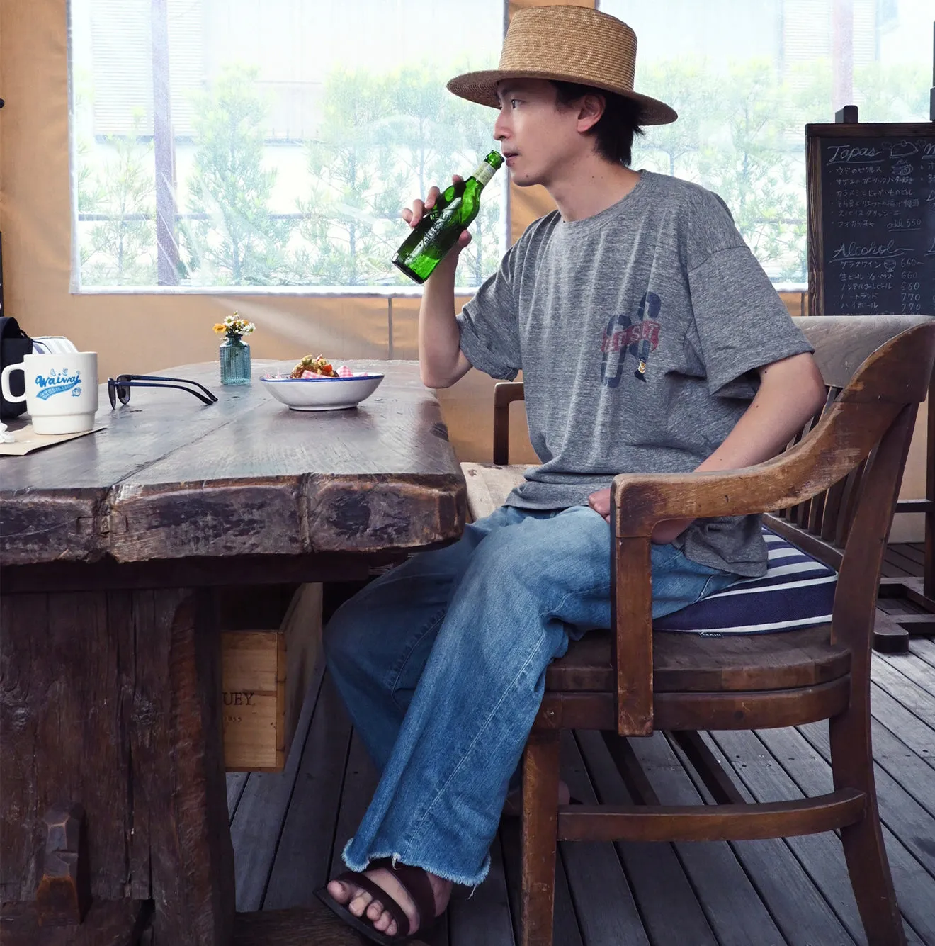 Hayama Betouch Initial Old Salt 908 T-shirt sold by 45r product image thumbnail 2