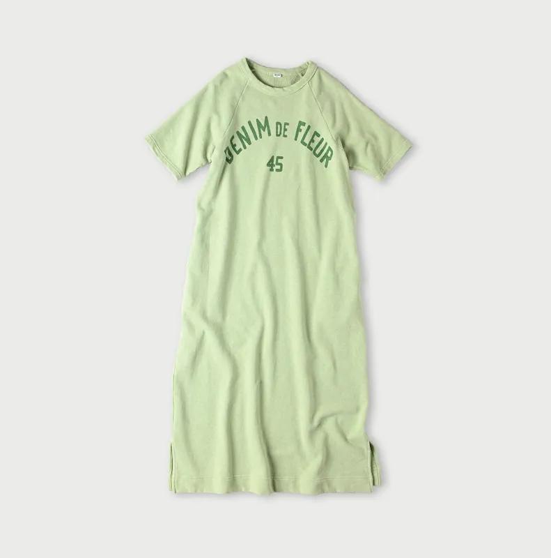 Cotton Gauze Fleece 908 Sweat Dress made by 45r